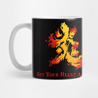 Set Your Heart Ablaze Mug